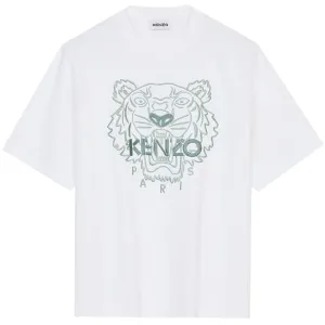 Kenzo Men's Oversized Tiger T-shirt White L