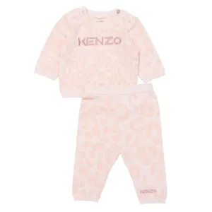 Kenzo Baby Girls Pink Tiger Tracksuit 3M #1576238