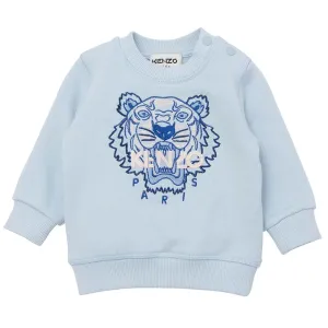 Kenzo Baby Boys Tiger Sweater Blue 12M #673266