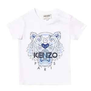 Kenzo Baby Boys Tiger T-shirt White 12M #673327