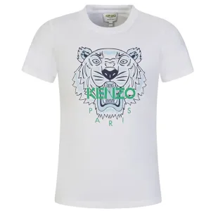 Kenzo Baby Boys Tiger T-shirt White 18M #684223