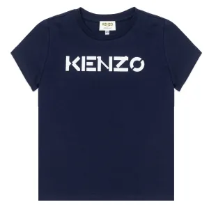 Kenzo Boys Logo T-shirt Navy 12Y #668401