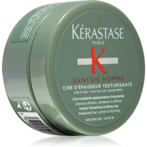 Kérastase Genesis Homme Cire D'Épaisseur Texturisante styling modelling paste for fine or thinning hair for men 75 ml