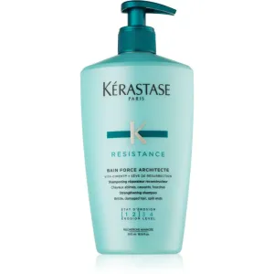 Kérastase Résistance Bain Force Architecte fortifying shampoo for weak and lightly damaged hair 500 ml #297106