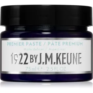 Keune 1922 Premier Paste mattifying styling paste with extra strong hold 75 ml