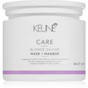 Keune Care Blonde Savior Mask hydrating mask for bleached hair 200 ml