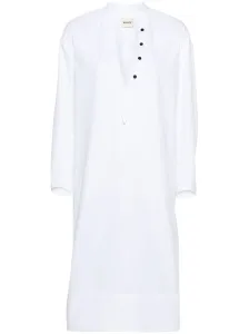 KHAITE - Brom Cotton Tunic Dress #1795549