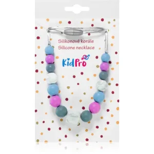 KidPro Silicone Necklace chewing beads Grey Mix 1 pc