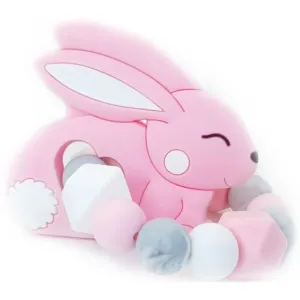 KidPro Teether Bunny Pink chew toy 1 pc