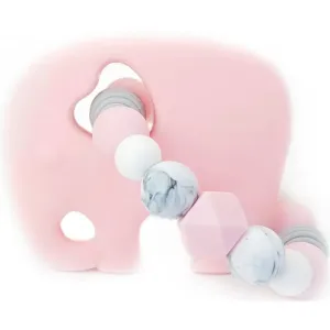 KidPro Teether Elephant Pink chew toy 1 pc