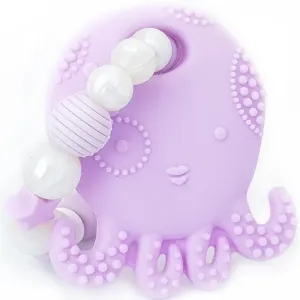 KidPro Teether Squidgy Purple chew toy 1 pc