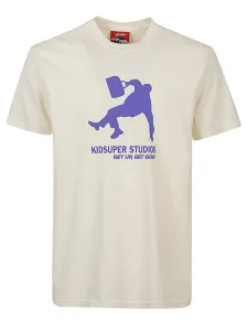 KIDSUPER - Printed Cotton T-shirt #1726940