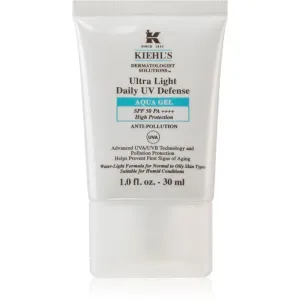 Kiehl's Dermatologist Solutions Ultra Light Daily UV Defense Aqua Gel SPF 50 PA++++ ultra-thin protective fluid SPF 50 unisex 30 ml
