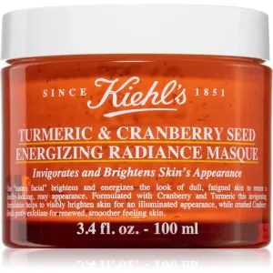 Kiehl's Turmeric and Cranberry Seed Energizing Radiance Mask brightening face mask for all skin types including sensitive 100 ml
