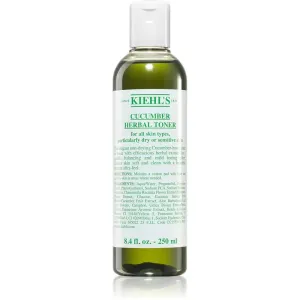 Kiehl's Cucumber Herbal Alcohol-Free Toner facial toner for dry and sensitive skin 250 ml
