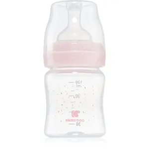Kikkaboo Hippo Dreams baby bottle 0 m+ Pink 120 ml