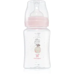 Kikkaboo Hippo Dreams baby bottle 3 m+ Pink 240 ml