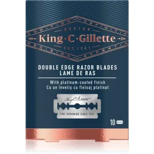 Gillette King C. Double Edge replacement blades 10 pc