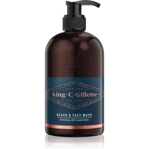 Gillette King C. Beard & Face Wash beard shampoo 350 ml