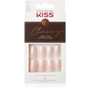 KISS Classy Nails Cozy Meets Cute false nails medium 28 pc