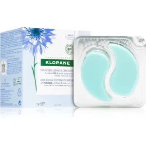 Klorane Cornflower Organic radiance mask for the eye area 7x2 pc