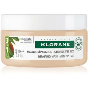 Klorane Cupuaçu Bio Bio regenerating hair mask for very dry hair 150 ml