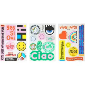 KLRK Home Ciao Label NO. 1 iron-on patch 3 pc