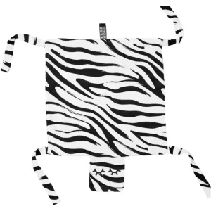 KLRK Home Wild B&W Zebra snuggle blanket Gustav 80x46 cm 1 pc