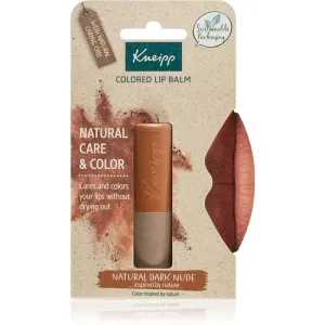Kneipp Natural Care & Color tinted lip balm shade Natural Dark Nude 3,5 g #279041