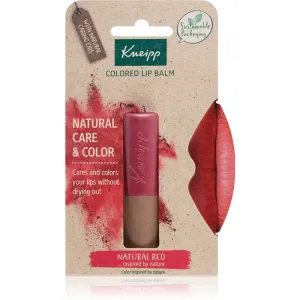 Kneipp Natural Care & Color tinted lip balm shade Natural Red 3,5 g