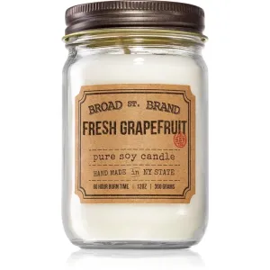 KOBO Broad St. Brand Fresh Grapefruit scented candle (Apothecary) 360 g #252426