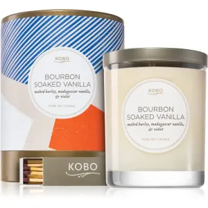 KOBO Natural Math Bourbon Soaked Vanilla scented candle 312 g