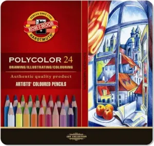 KOH-I-NOOR Set of Coloured Pencils Mix 24 pcs