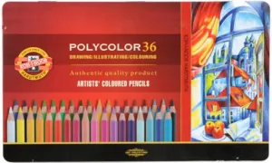 KOH-I-NOOR Set of Coloured Pencils Mix 36 pcs