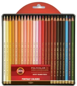 KOH-I-NOOR Set of Coloured Pencils Portrait 24 pcs