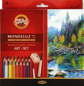 KOH-I-NOOR Set of Watercolour Pencils 72 pcs #49888