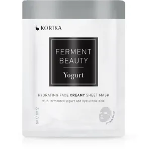 KORIKA FermentBeauty Hydrating Face Sheet Mask with Fermented Yogurt and Hyaluronic Acid hydrating creamy face sheet mask with fermented yogurt and hy #255539