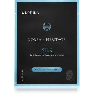 KORIKA Korean Heritage Silk & 8 Types of Hyaluronic Acid Hydrating Sheet Mask moisturising face sheet mask Silk Hydrating sheet mask #265977