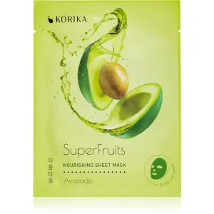 KORIKA SuperFruits Avocado - Nourishing Sheet Mask nourishing sheet mask Avocado 25 g