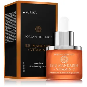KORIKA Korean Heritage Jeju Mandarin + Vitamin C Premium Illuminating Serum facial serum (illuminating) with vitamin C 30 ml #287071