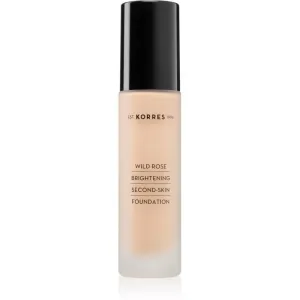 Korres Wild Rose brightening foundation for a natural look SPF 15 shade WRF2 30 ml