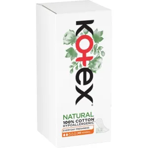 Kotex Natural Normal Everyday Freshness Liners panty liners 40 pc