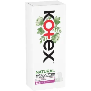 Kotex Natural Normal+ panty liners 18 pc