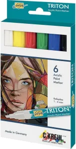 Kreul Triton Acrylic Marker Mix 6 pcs