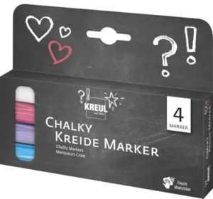 Kreul Chalk Marker Chalk 4 pcs