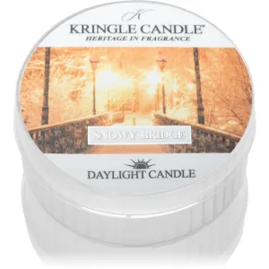 Kringle Candle Snowy Bridge tealight candle 42 g