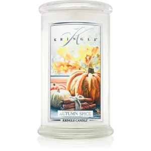 Kringle Candle Autumn Spice scented candle 624 g