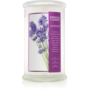 Kringle Candle Lavender scented candle 624 g