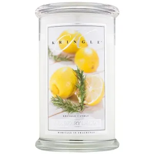 Kringle Candle Rosemary Lemon scented candle 624 g