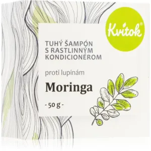 Kvitok Moringa organic shampoo bar for dandruff 50 g
